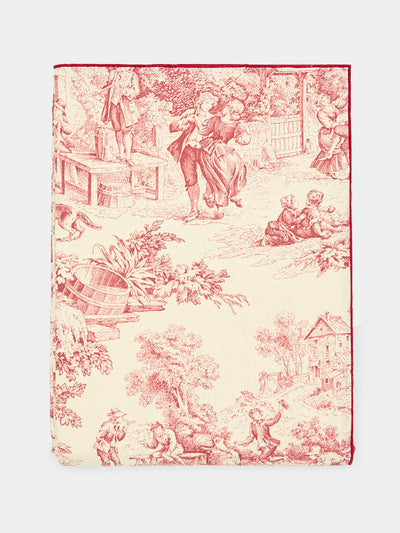 Borgo delle Tovaglie - Toile de Jours Linen Large Rectangular Tablecloth -  - ABASK - 