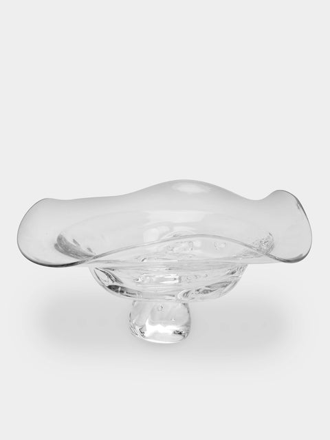 Szklo - Hand-Blown Glass Fruit Bowl -  - ABASK - 