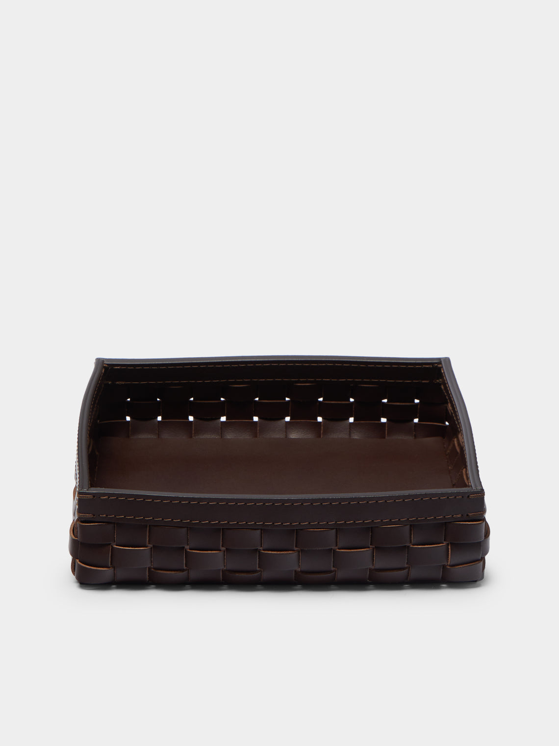 Riviere - Woven Leather Tray -  - ABASK - 