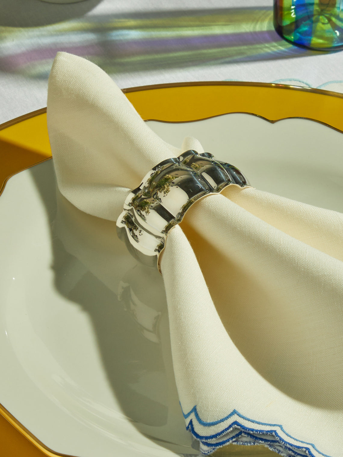 Wiener Silber Manufactur - Sterling Silver Napkin Ring - Silver - ABASK