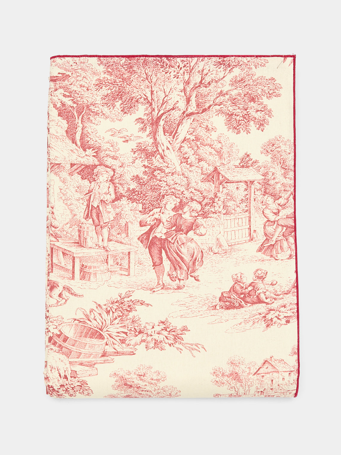 Borgo delle Tovaglie - Toile de Jours Linen Rectangular Tablecloth -  - ABASK - 