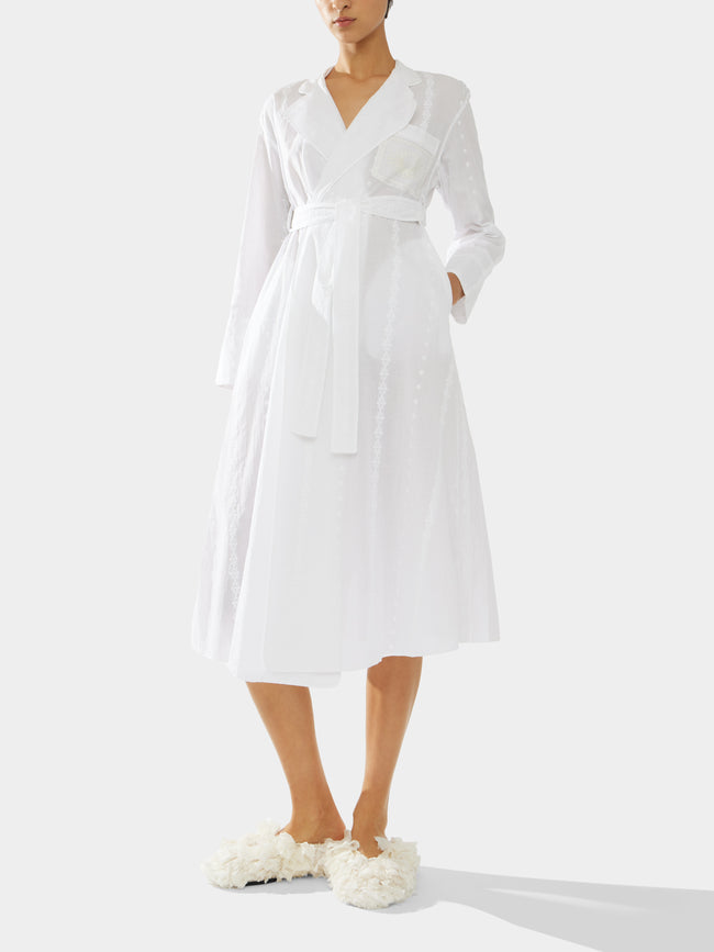 Thierry Colson - The Sacha Cotton Robe | Size: S -  - ABASK