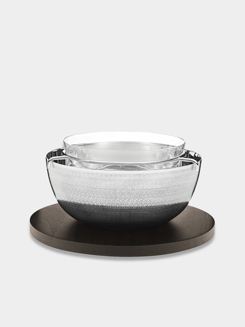 Puiforcat - Jacaranda Silver-Plated Large Caviar Bowl -  - ABASK - 