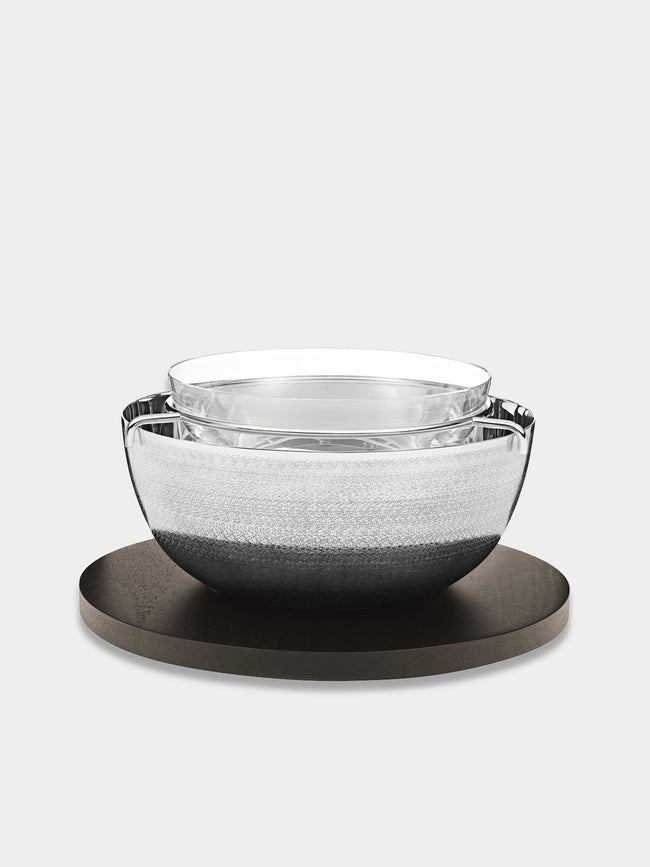 Puiforcat - Jacaranda Silver-Plated Large Caviar Bowl -  - ABASK - 