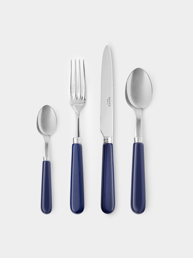 Sabre - Pop Dinner Cutlery (Set of 4) - Blue - ABASK - 