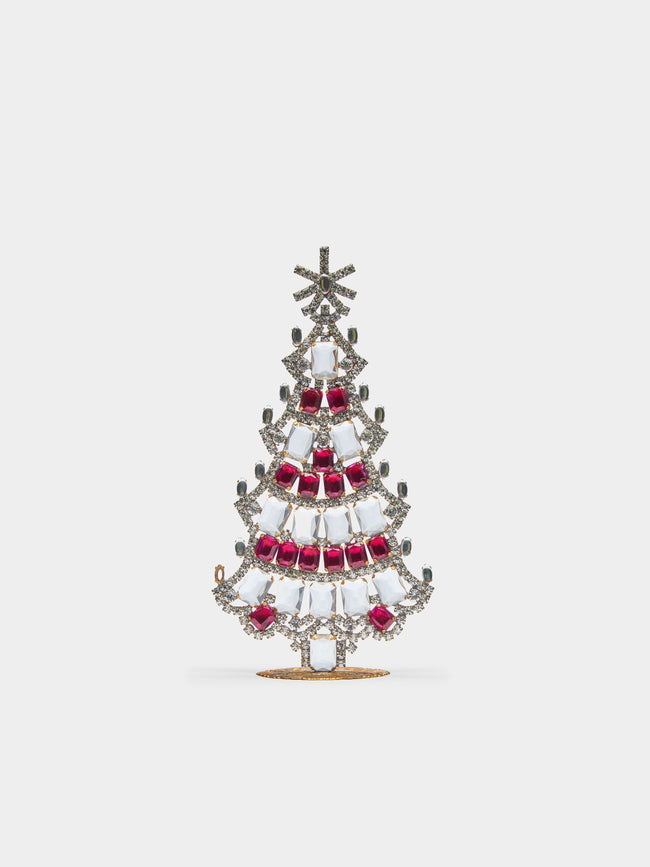 Antique and Vintage - 1930s Czech Jewelled Small Christmas Tree -  - ABASK - 