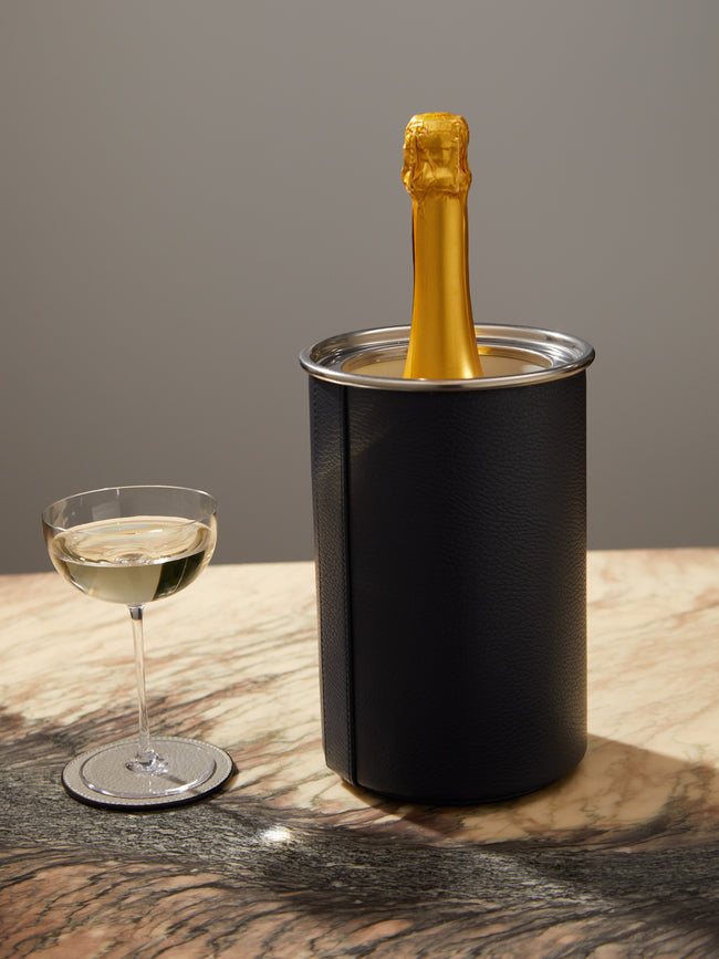 Cassigoli - Inox Leather Wine Cooler -  - ABASK