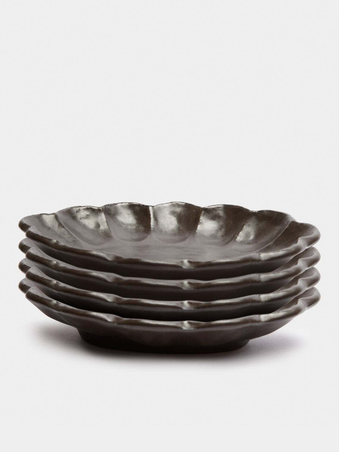 Kaneko Kohyo - Rinka Ceramic Oval Serving Plates (Set of 4) -  - ABASK