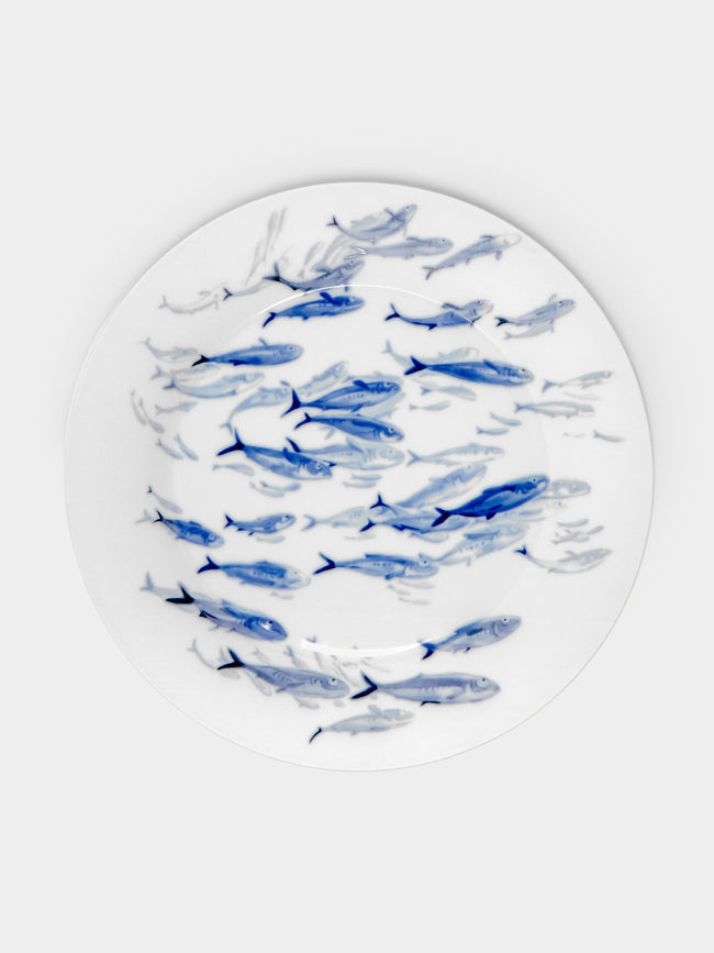 Hering Berlin - Ocean Porcelain Charger Plate -  - ABASK - 