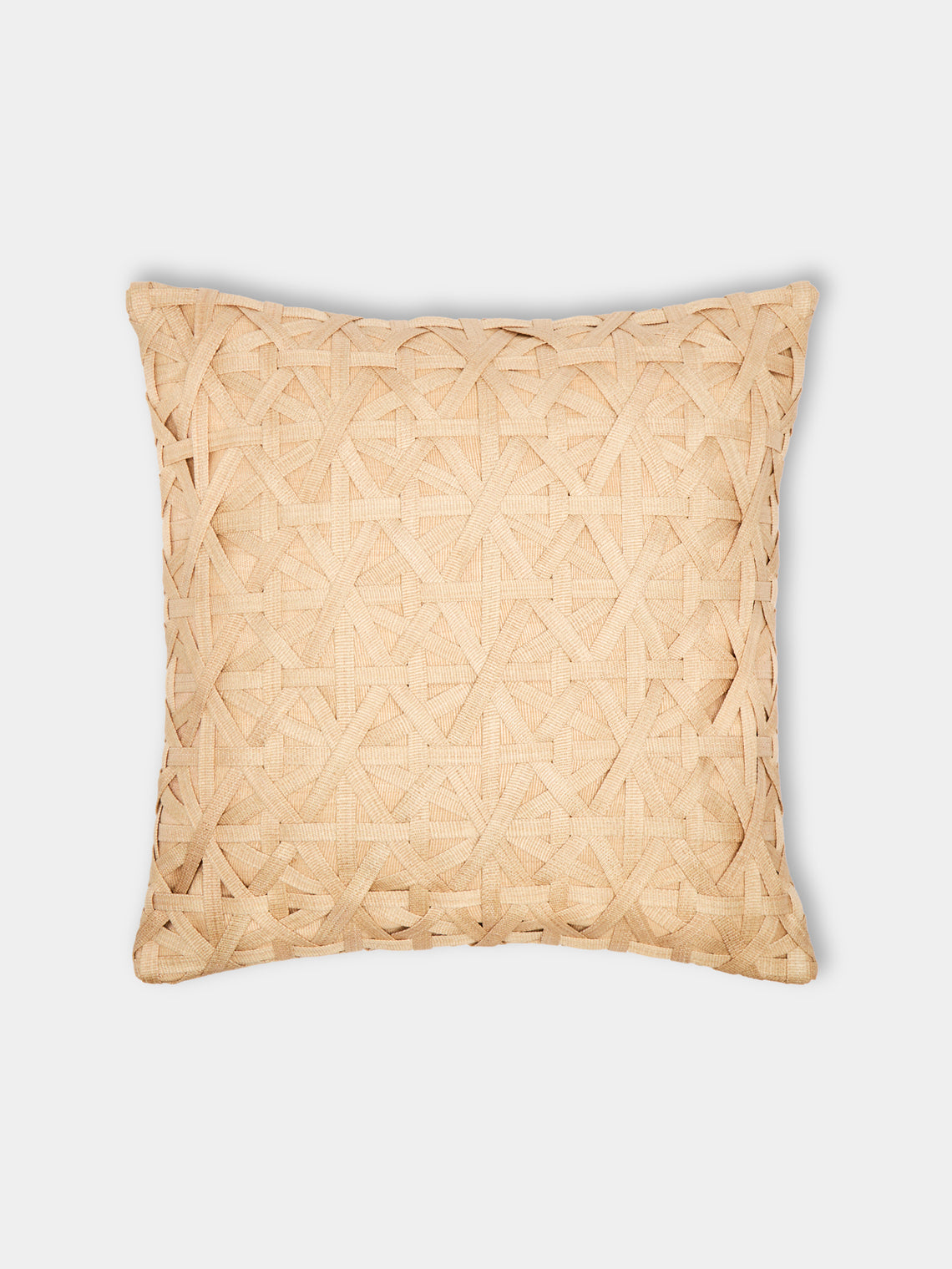 Kubo Curated - Basket Weave T'nalak Cloth Cushion -  - ABASK - 