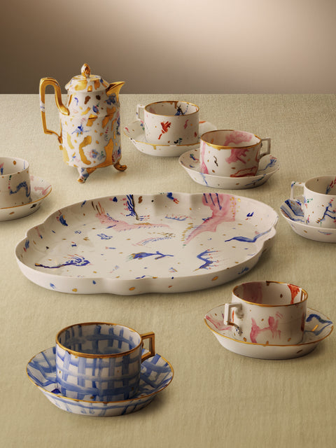 Katie Stout - Untitled Hand-Glazed Porcelain Tea Set -  - ABASK