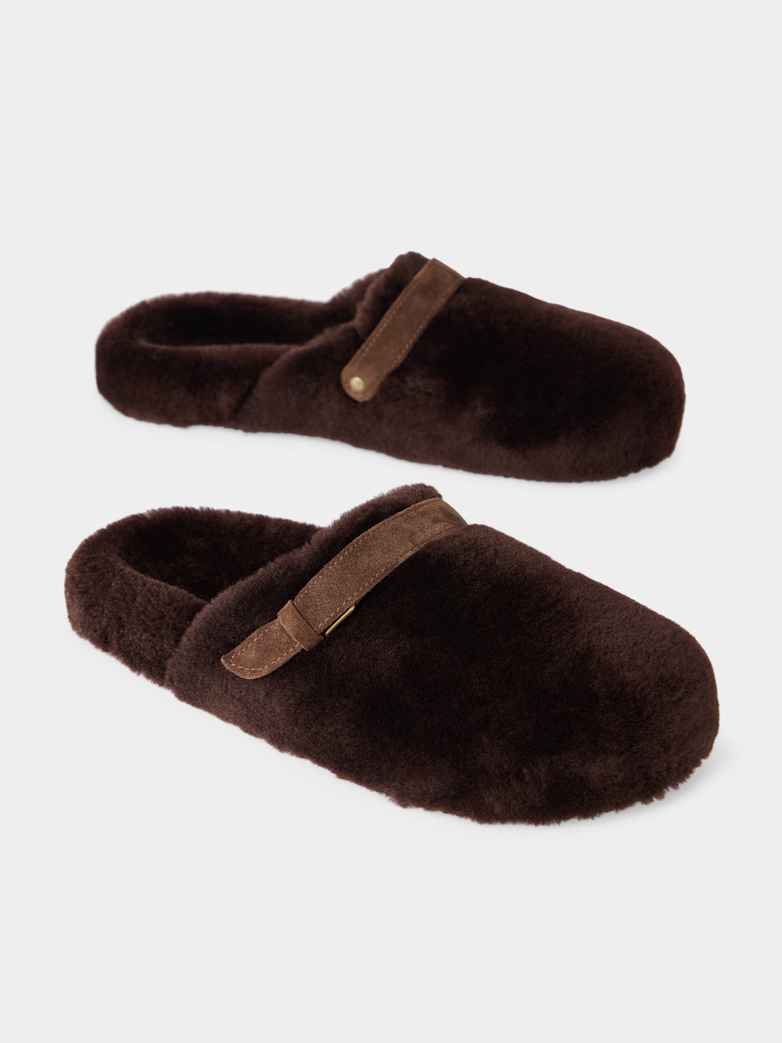 Ancient Greek Sandals - Isiodos Suede Slippers -  - ABASK