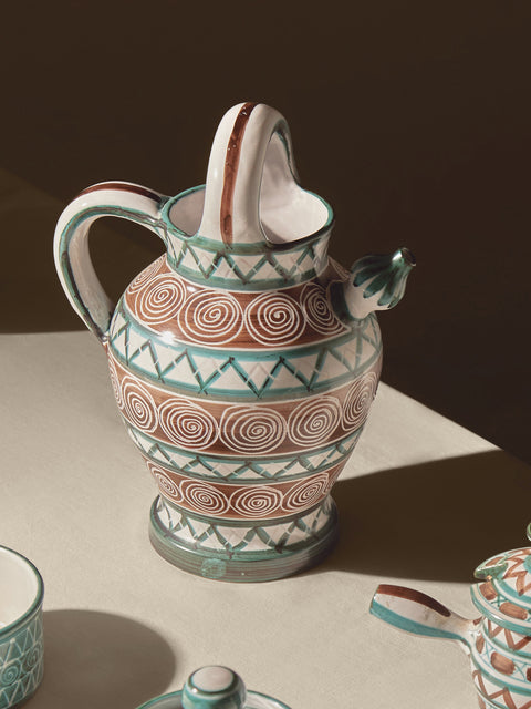 Antique and Vintage - 1950s Robert Picault Ceramic Sangria Jug -  - ABASK