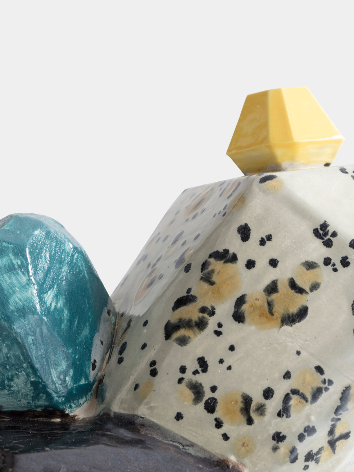 Kelly Lamb - Hand-Glazed Ceramic Medium Gem Cluster -  - ABASK