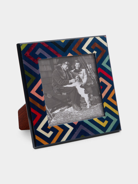 Biagio Barile - Labyrinth Wood Inlay Photo Frame -  - ABASK - 