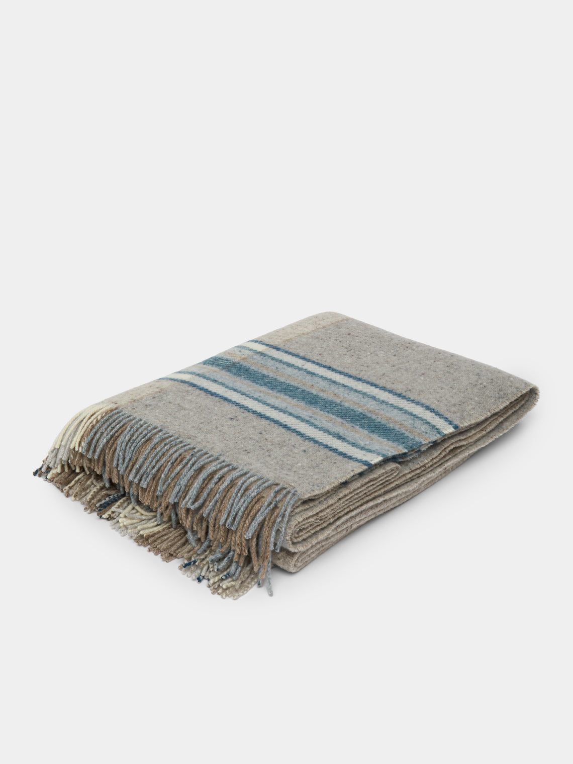 Johnstons of Elgin - Donegal Wool and Cashmere Bed Blanket -  - ABASK