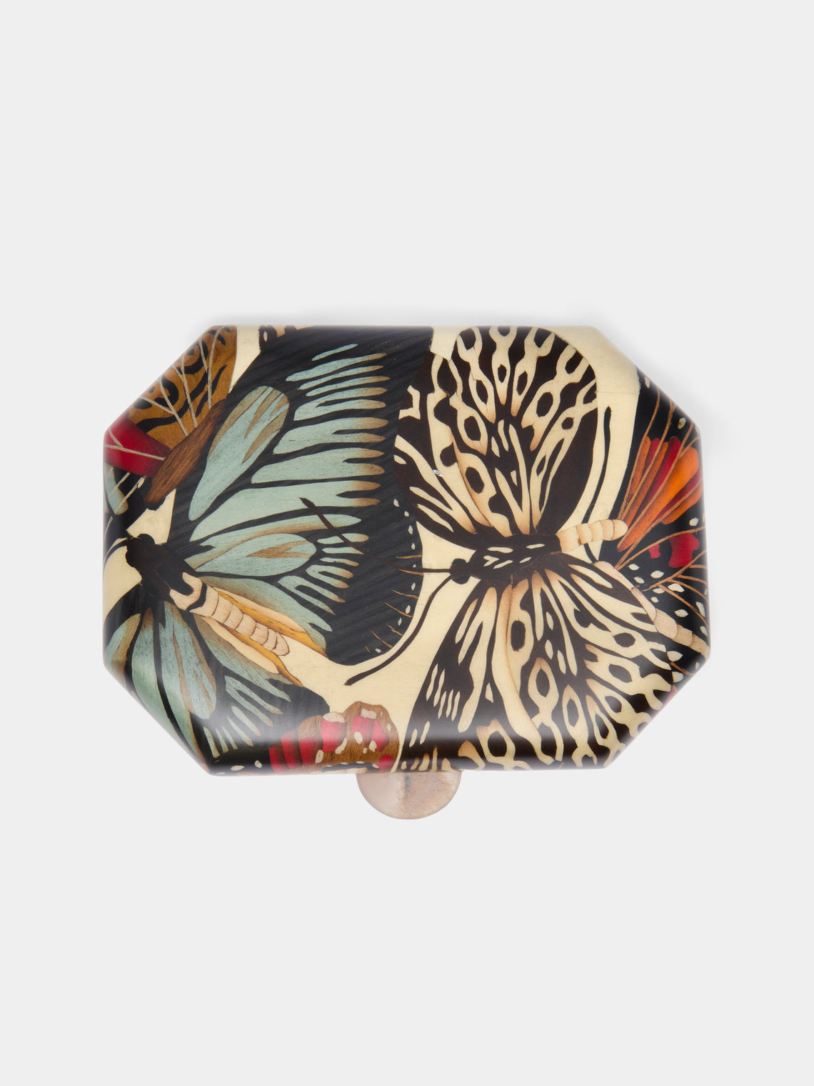 Silvia Furmanovich - Butterflies Marquetry Wood Jewellery Box -  - ABASK