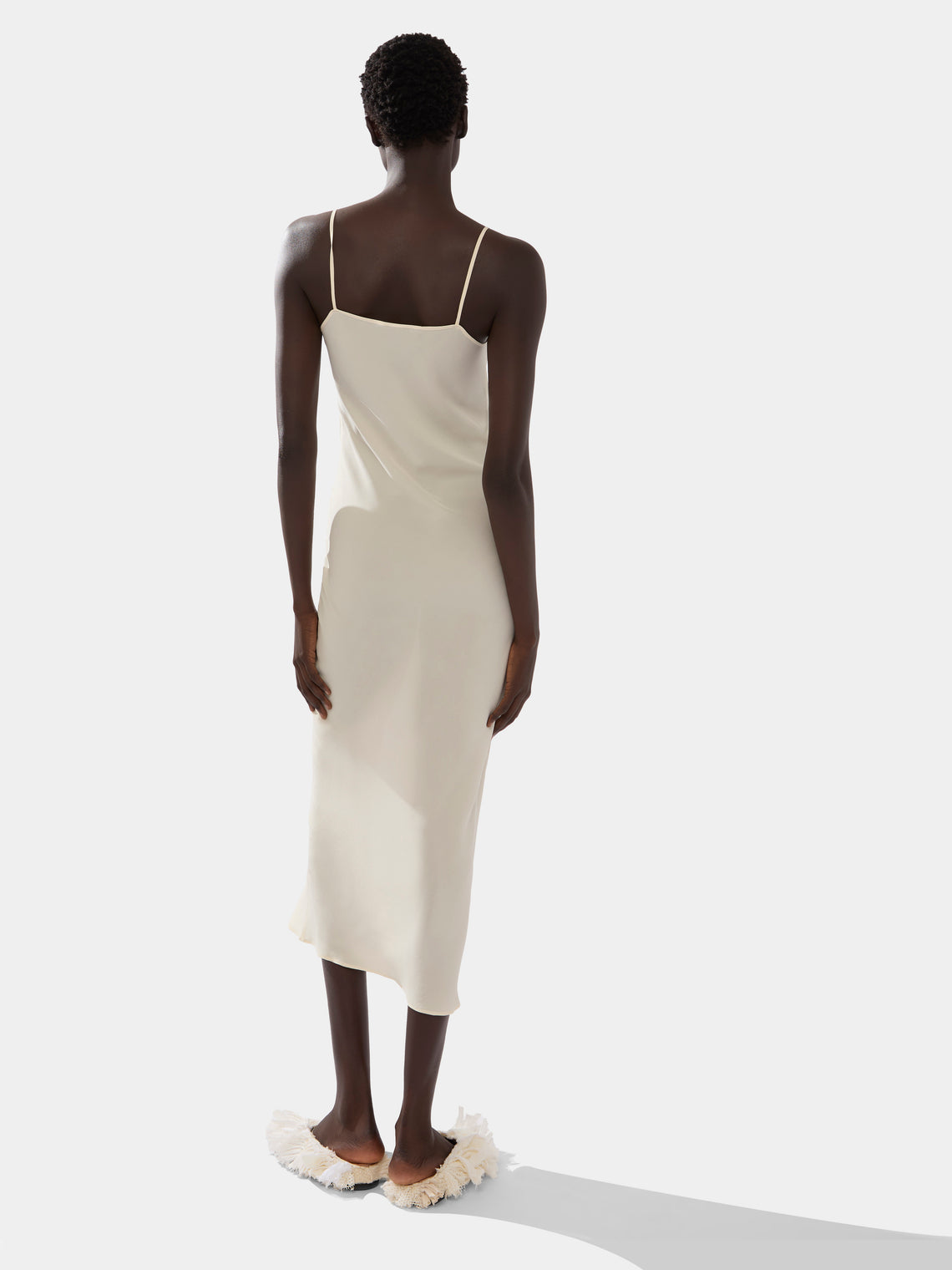 Ryan Roche - Silk Slip Dress -  - ABASK