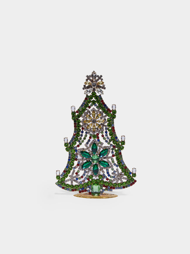 Antique and Vintage - 1930s Czech Jewelled Small Christmas Tree -  - ABASK - 