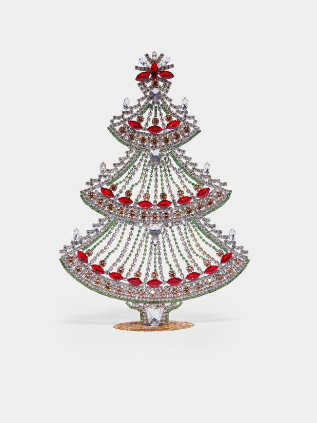 Antique and Vintage - 1930s Czech Jewelled Large Christmas Tree -  - ABASK - 