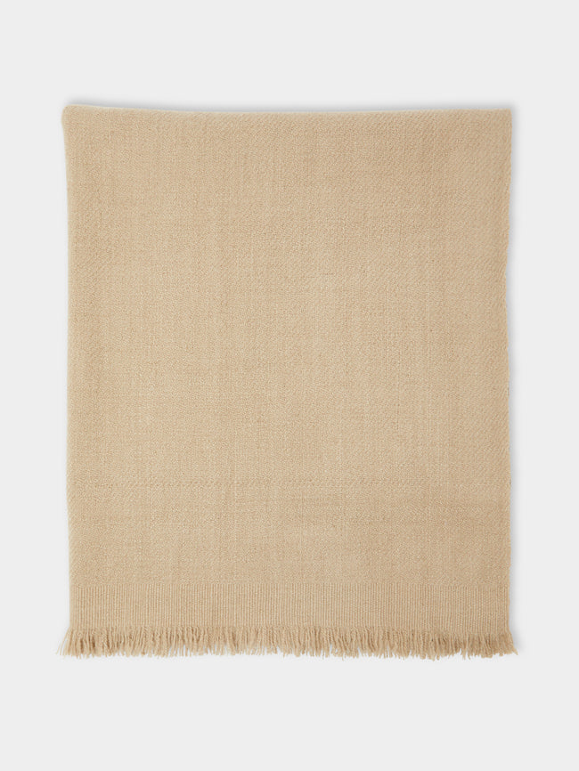 Me & K - Heavy Cashmere Solid Twill Scarf -  - ABASK - 