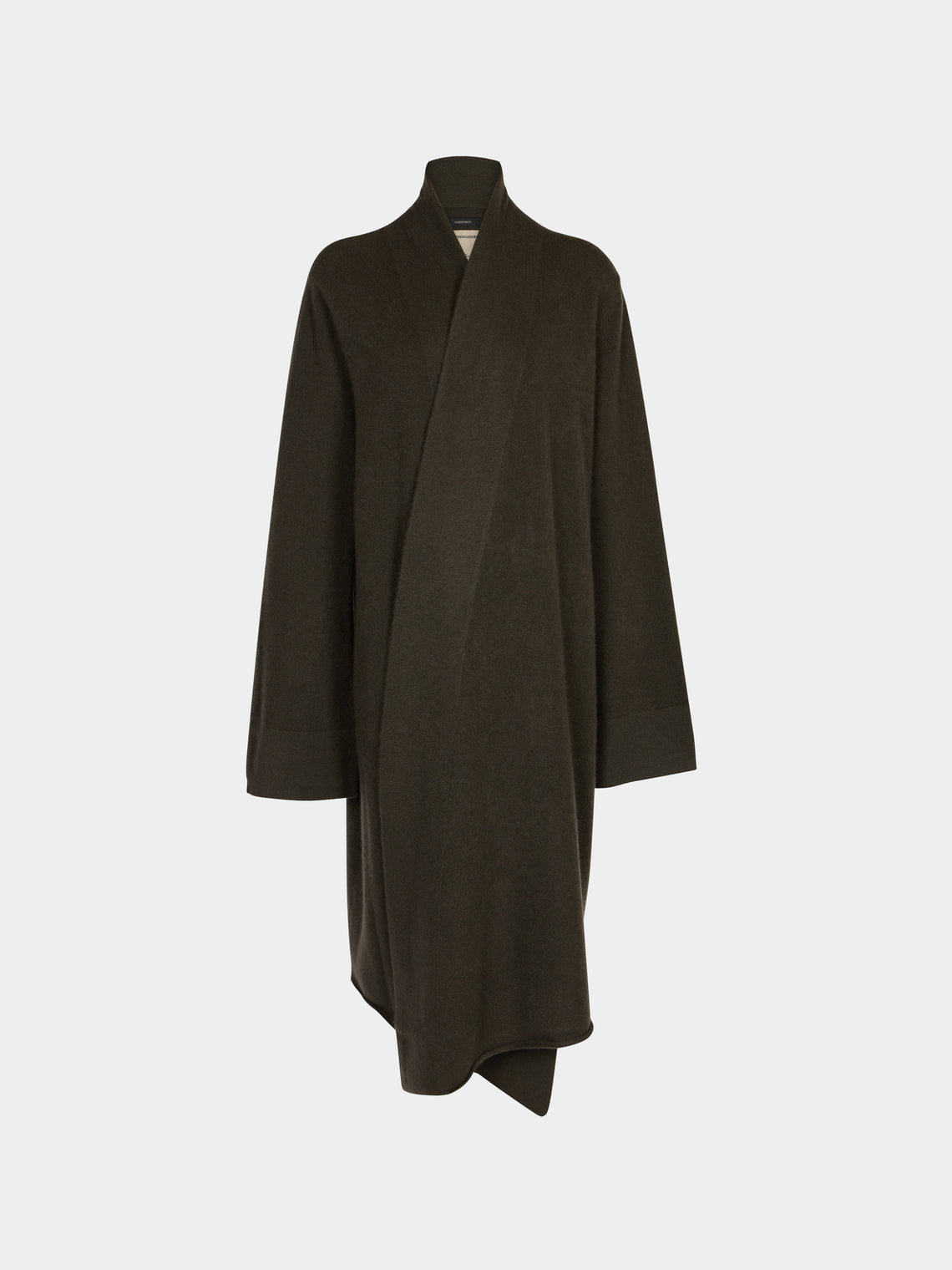 Frenckenberger - Cross Cashmere Long Cardigan | Size: M -  - ABASK - 