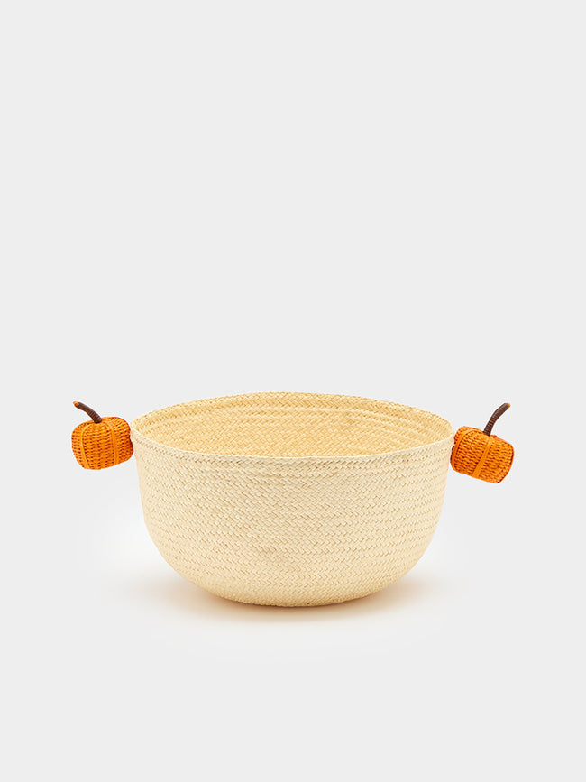 Coro Cora - Thanksgiving Handwoven Iraca Palm Serving Baskets (Set of 2) -  - ABASK - 