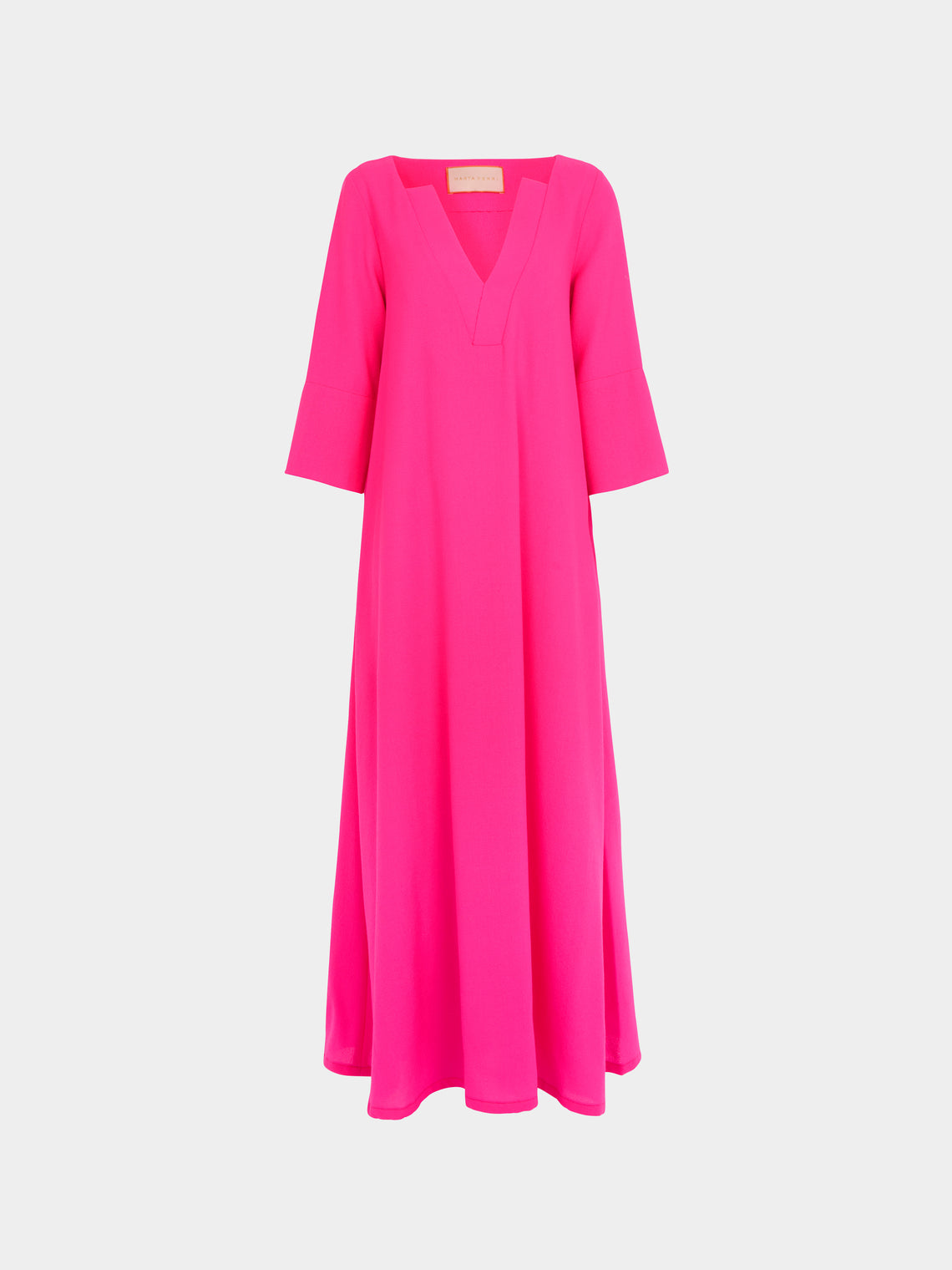 Marta Ferri - Genova Wool Kaftan Dress | Size: S/M -  - ABASK - 