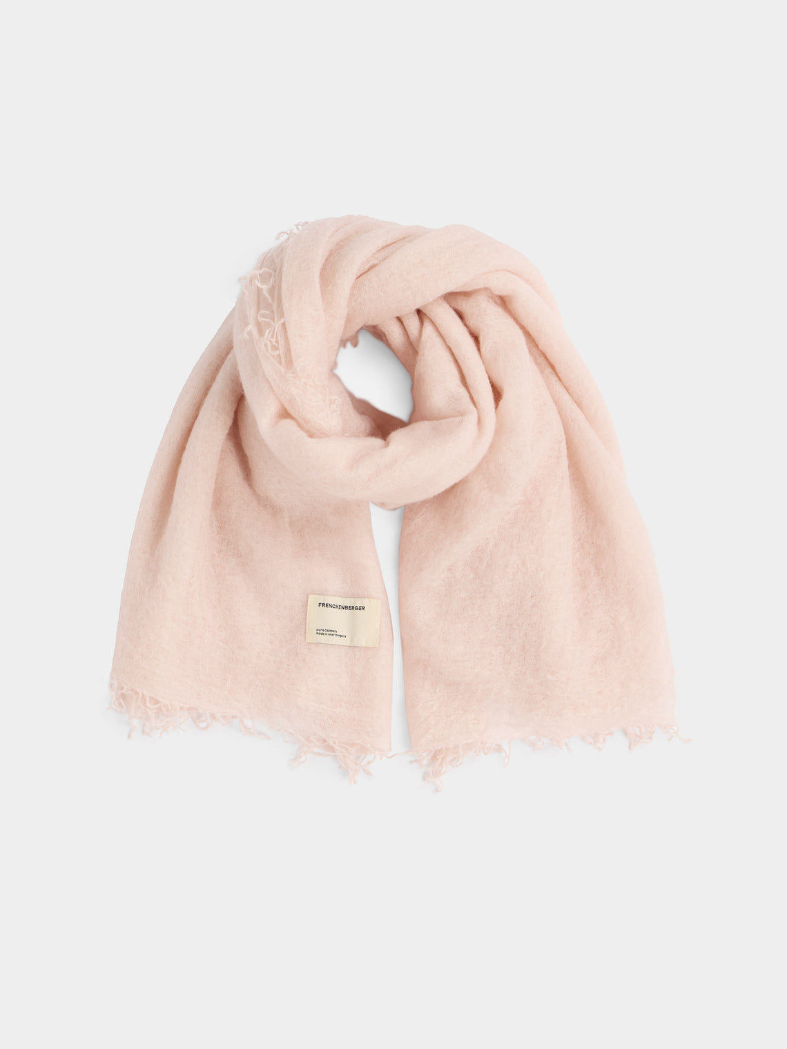 Frenckenberger - Woven Cashmere Medium Scarf -  - ABASK