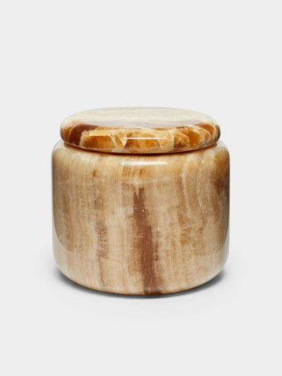 Stoned - Onyx Lidded Pot -  - ABASK - 