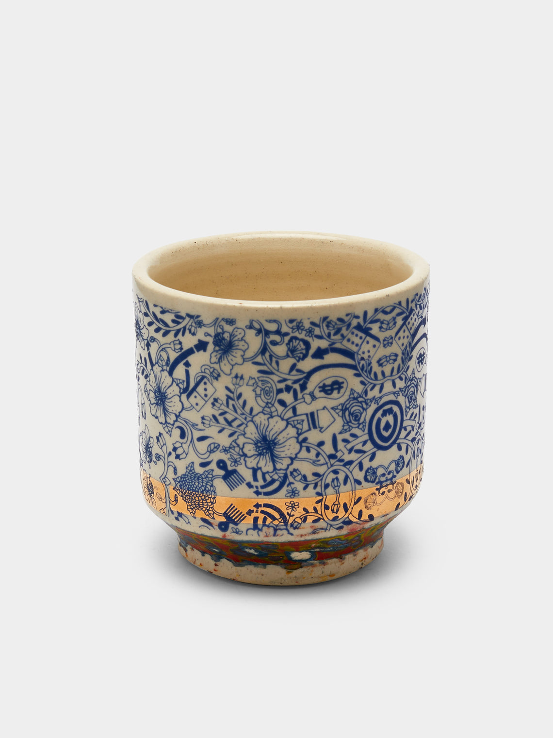 The Village Potter x Roberto Lugo - Edition 92 and 117 Ceramic Cups (Set of 2) -  - ABASK