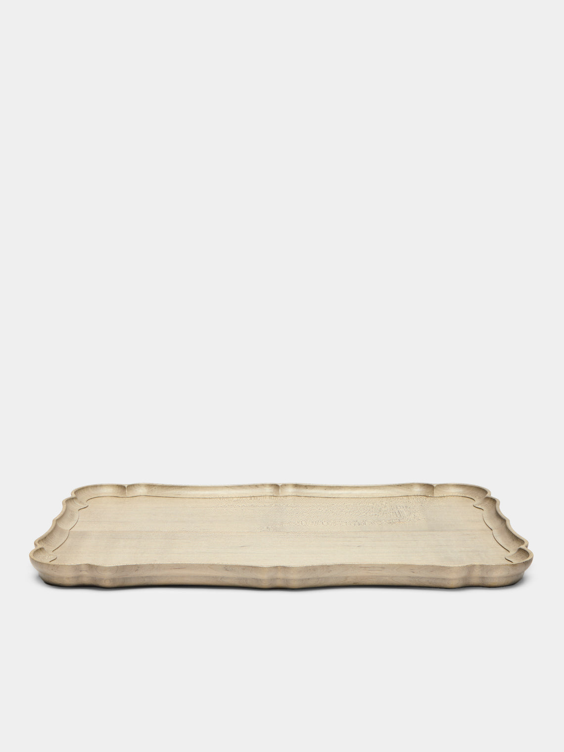 Ifuji - Mignon Hand-Carved Wood Long Tray -  - ABASK