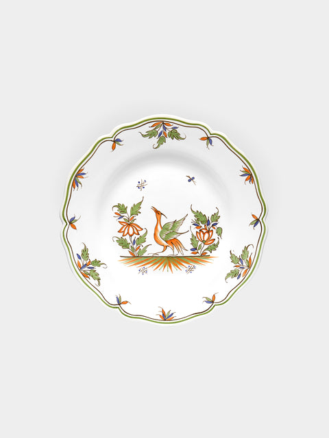 Bourg Joly Malicorne - Moustiers Hand-Painted Ceramic Side Plate -  - ABASK - 