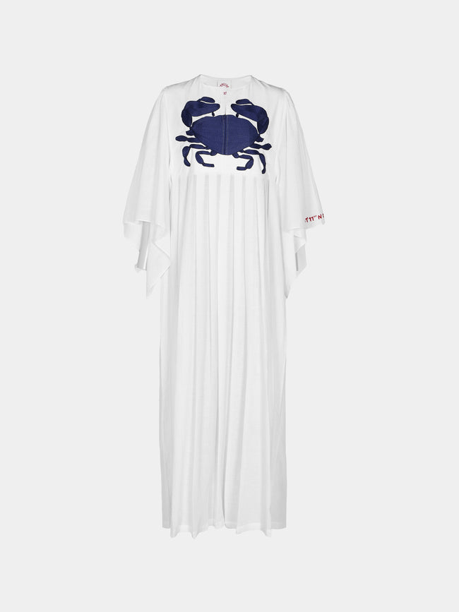 Kilometre Paris - Crab Embroidered Cotton Dress | One Size -  - ABASK - 