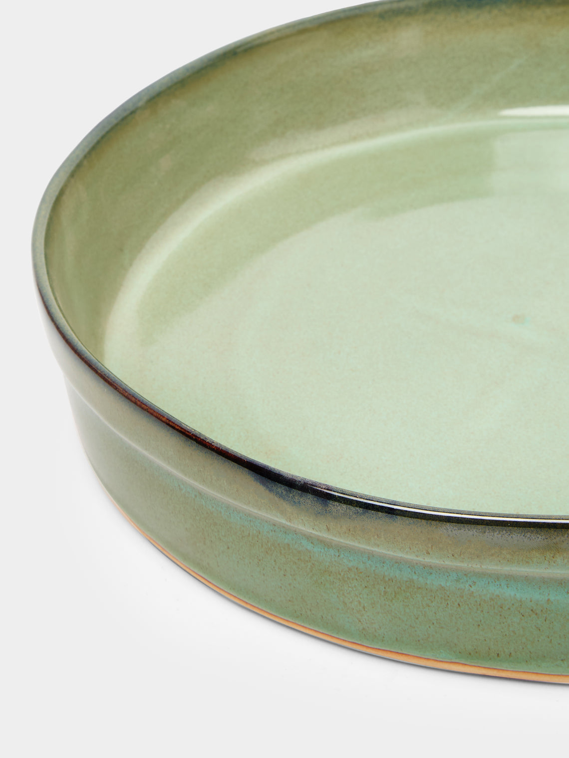 Mervyn Gers Ceramics - Hand-Glazed Ceramic Large Deep Serving Bowl -  - ABASK