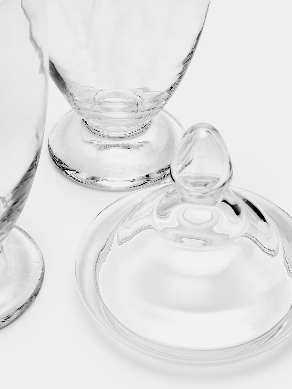 Antique and Vintage - 1950s Glass Candy Dishes (Set of 2) -  - ABASK