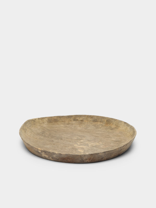 Iida Woodturning - Hand-Turned Wood Platter -  - ABASK - 