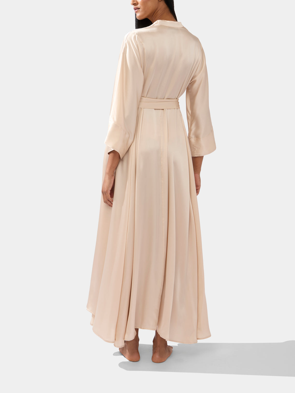 Thierry Colson - Almudena Silk Long Dress -  - ABASK