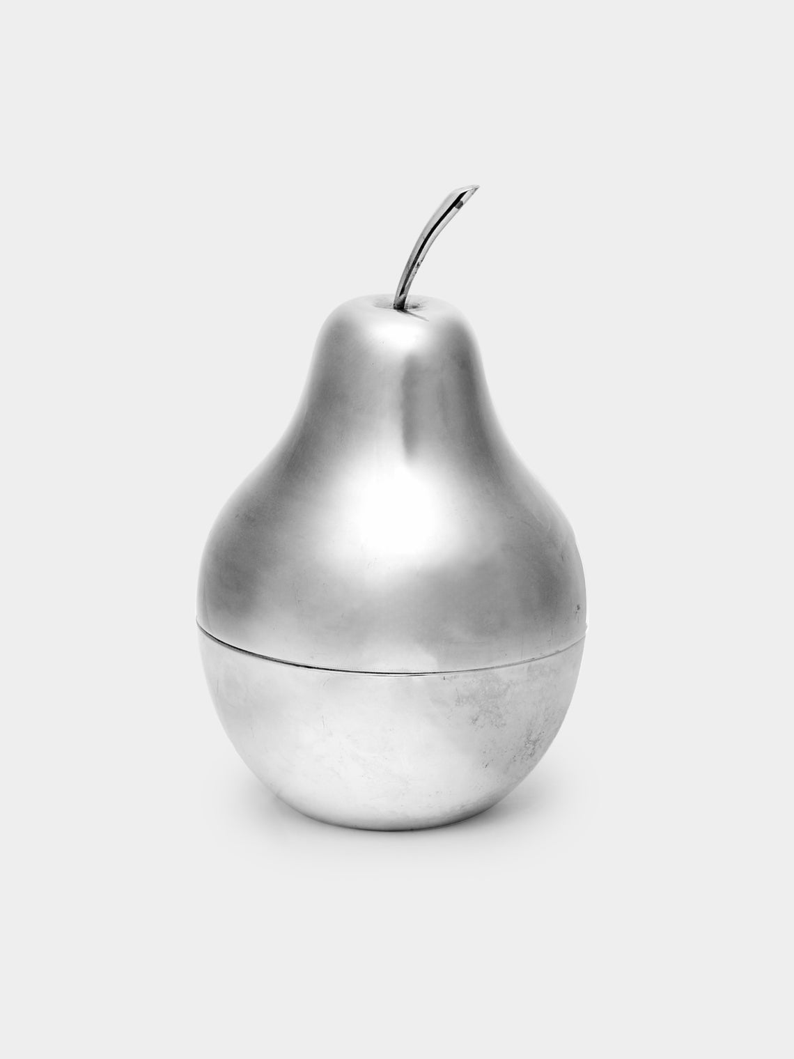 Antique and Vintage - 1960s Christofle Pear Silver-Plated Ice Cooler -  - ABASK - 