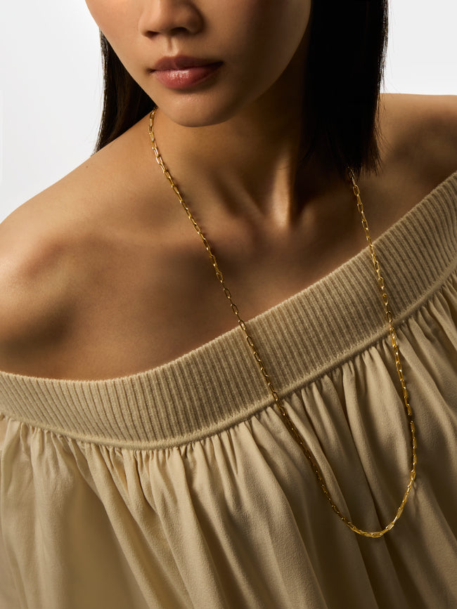 Mahnaz - 1970 Pomellato 18-Karat Gold Chain-Link Necklace -  - ABASK