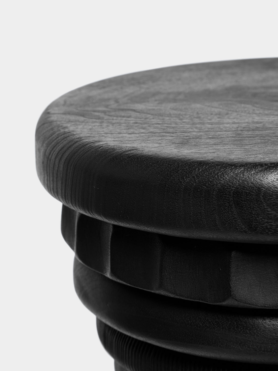 Lucas Castex - Hand-Engraved Wood Stool -  - ABASK
