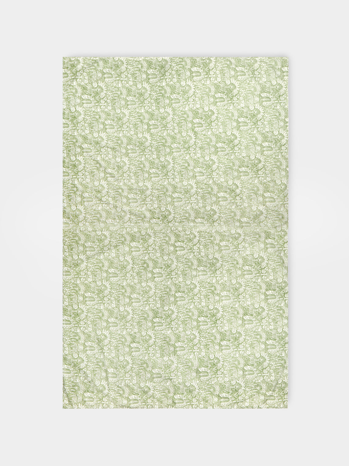 The Table Love - The Savanna Block-Printed Linen Tablelcoth -  - ABASK