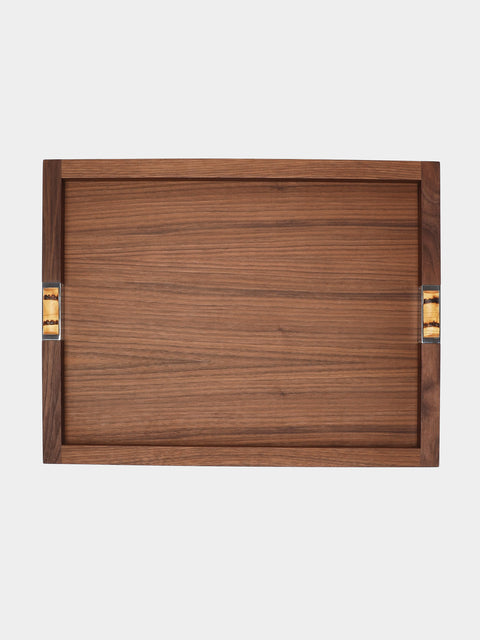 Lorenzi Milano - Wood and Bamboo Large Tray -  - ABASK - 