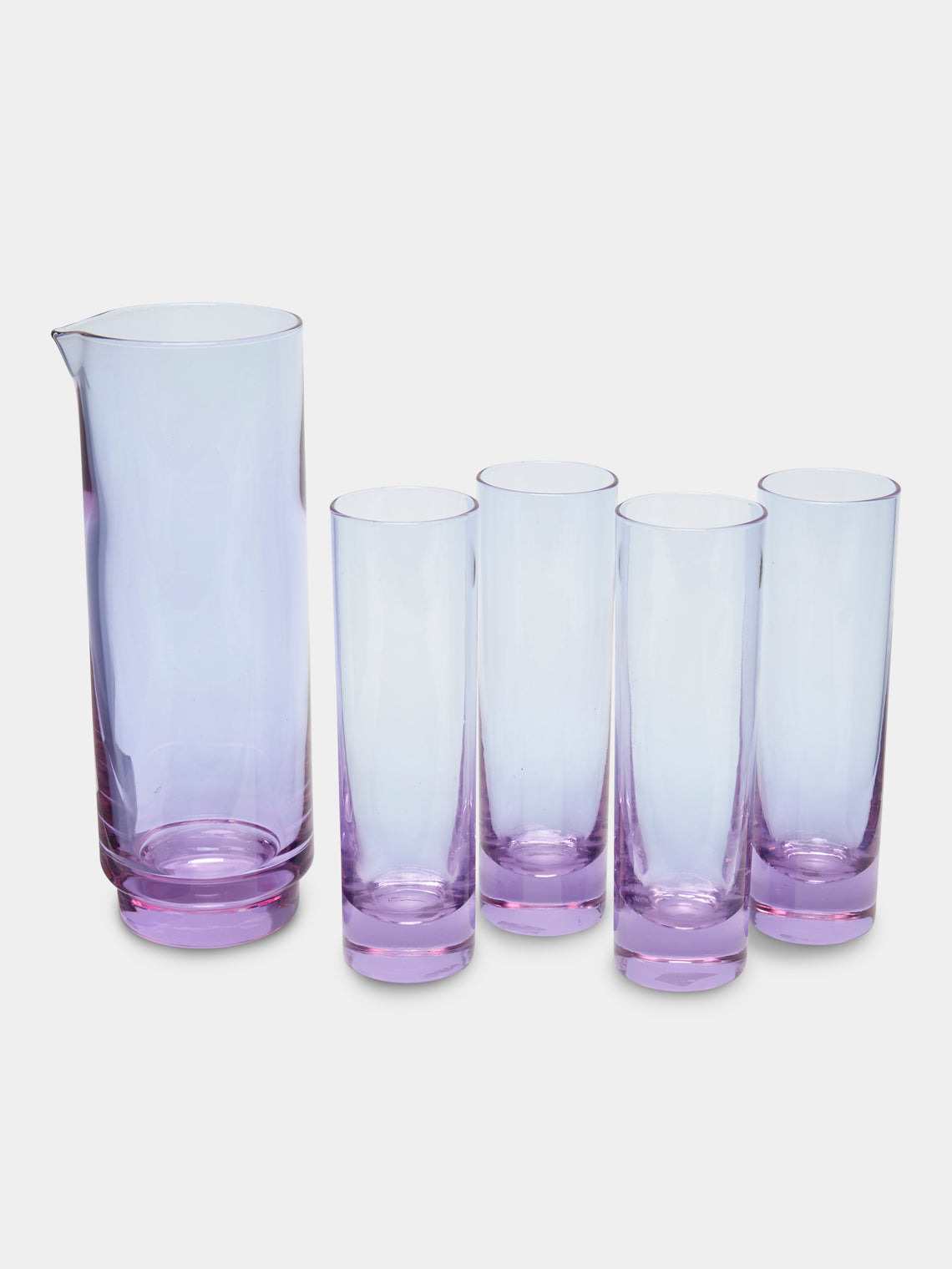 Antique and Vintage - Mid-Century Murano Glass Highballs (Set of 4) -  - ABASK - 