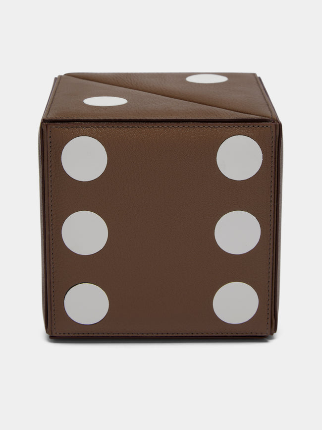 Asprey - Leather Dice Cube Box -  - ABASK - 