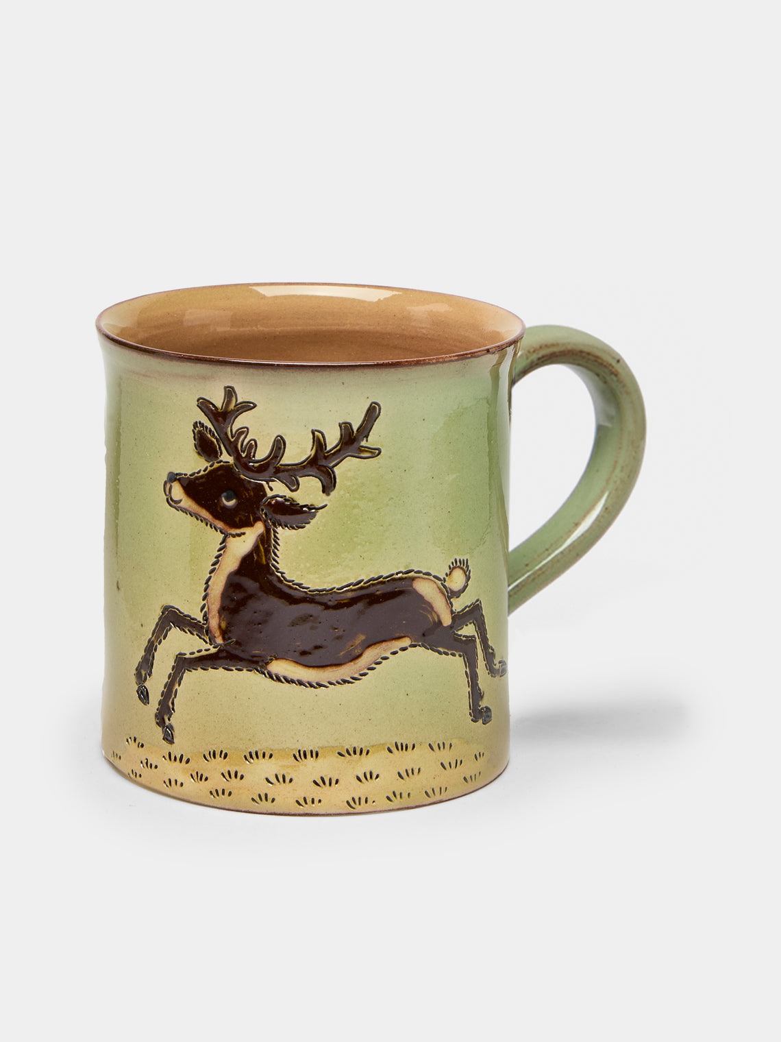 Poterie d’Évires - Animals Hand-Painted Ceramic Mugs (Set of 6) -  - ABASK