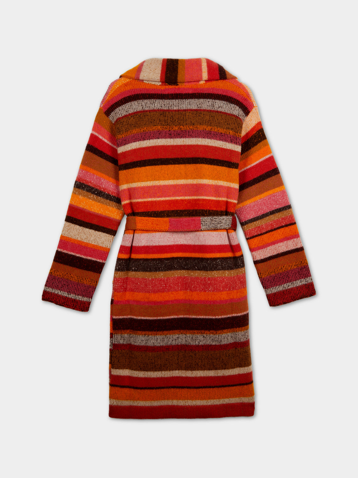 The Elder Statesman - Striped Cashmere Robe (Large) -  - ABASK