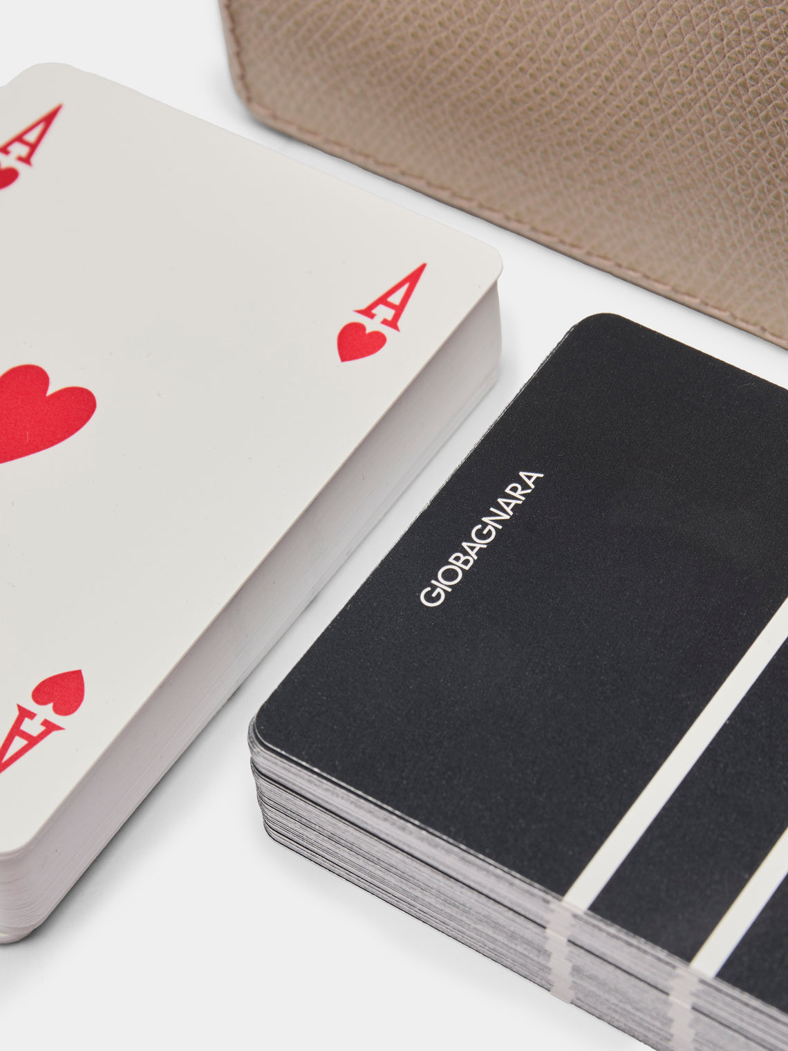 Giobagnara - Naples Leather Playing Cards Set -  - ABASK