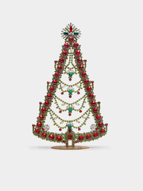 Antique and Vintage - 1930s Czech Jewelled Large Christmas Tree -  - ABASK - 