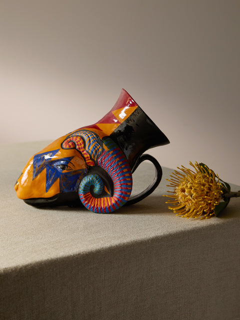 Village Potter x Roberto Lugo - Rhyton Ceramic Cup -  - ABASK